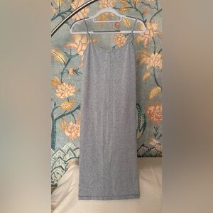 New Free People Intimately Tea Length Seamless Slip *Heather Gray* Size: M/L